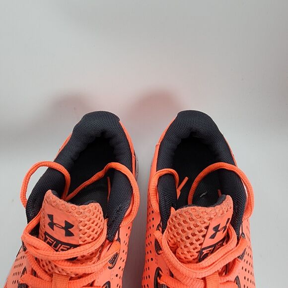 Under Armour Micro G Fuel Shoes Women Size 8 Orange Running Gym Trainer - Picture 4 of 11